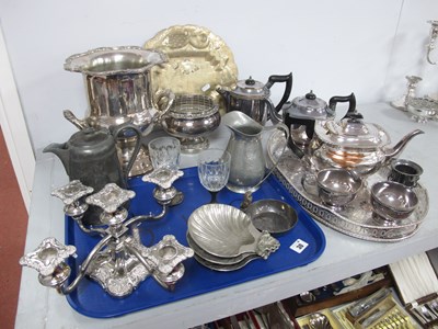 Lot 30 - A Mixed Lot of Assorted Plated Ware, including...
