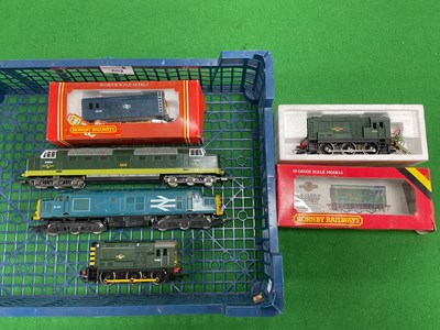 Lot 602 - Five 00 gauge diesel locomotives, including...