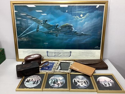 Lot 1020 - Ilford Camera, Japanese laquered box, hide...