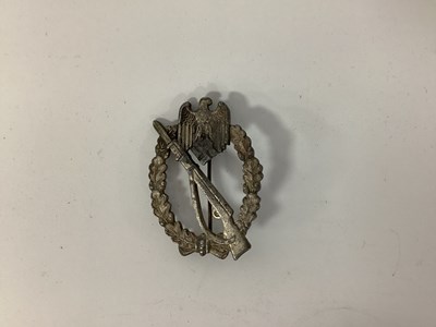 Lot 578 - WWII German Third Reich Infantry Assault Badge,...