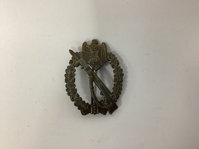 Lot 577 - WWII German Third Reich Infantry Assault Badge,...