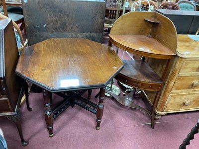 Lot 1530 - Edwardian Corner Washstand (alterations), late...