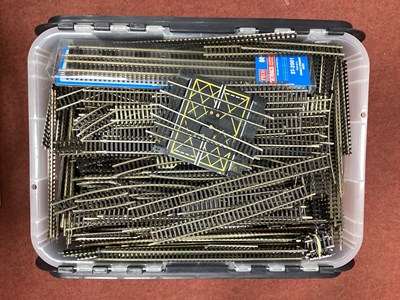 Lot 466 - A large quantity of 00 gauge nickel-silver...