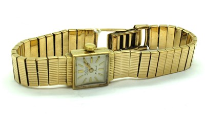 Lot 256 - Rotary; Maximus 21 Jewels 9ct Gold Ladies...