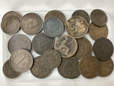 Lot 556 - Collection Of XIX Century World Coinage And...