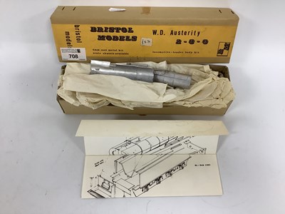 Lot 708 - A Bristol Models OO Gauge / 4mm W.D Austerity...