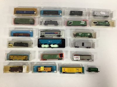 Lot 517 - Approximately Twenty N Gauge American Outline...