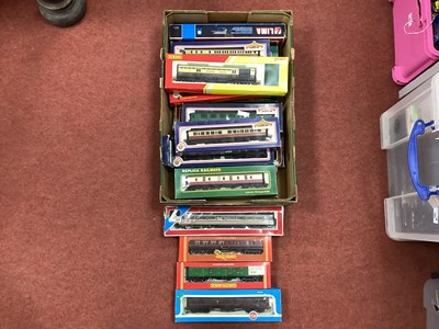 Lot 472 - Seventeen OO Gauge Outline British Coaches by...