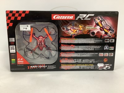 Lot 719 - A Carrera #503003 RC Video One Quadcopter (2.4...