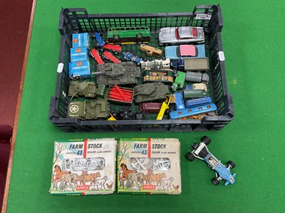 Lot 581 - A Quantity of Original Diecast Model Vehicles...