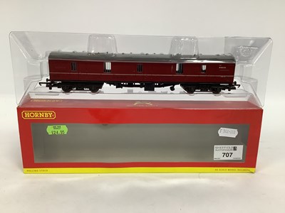 Lot 707 - A Hornby OO Gauge #R4642 BR MkI Parcels Coach,...