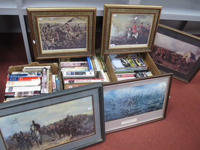 Lot 483 - WWI British Army Military Theme Books,...