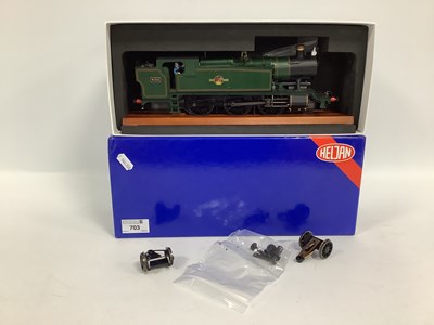 Lot 703 - A boxed Heljan 0 gauge "Large Prairie" 2-6-2...