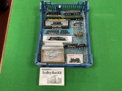 Lot 506 - Eleven 'N' Gauge/2mm UK Locomotives, cased and...