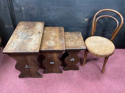 Lot 1583 - Child's Bentwood Single Chair by J & J Kohn,...