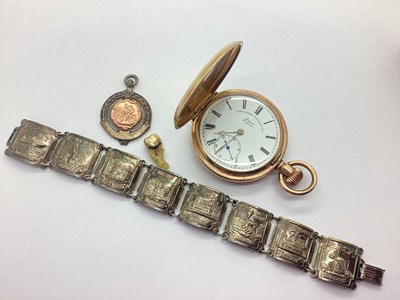 Lot 261 - Lancashire Watch Co; A Gold Plated Cased Full...