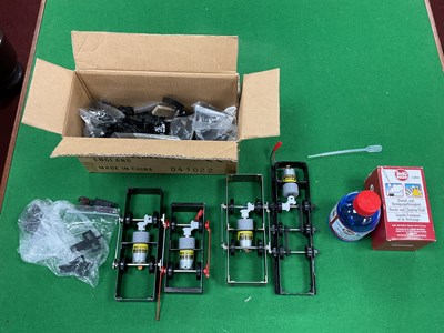 Lot 470 - Four Essel Engineering 10mm Rolling Chassis...
