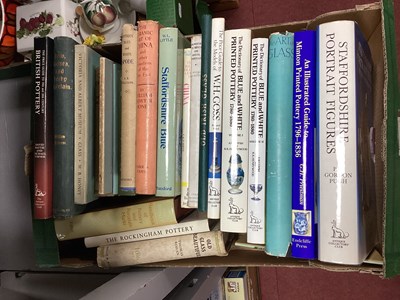 Lot 1082 - Books - Pottery and Glass Collection Themed,...