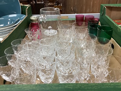 Lot 1066 - Edinburgh and Other Drinking Glasses, water...