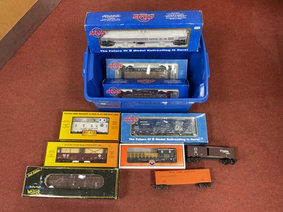 Lot 568 - Eight 'O' Gauge/7mm Boxed U.S.A. Outline...