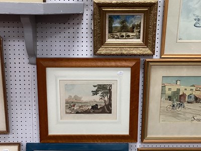 Lot 1484 - J. H. Robinson, 'Sheepwash Bridge', oil on...