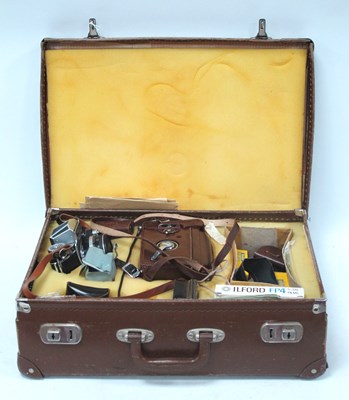 Lot 1219 - A Rollei F&H Rolleiflex Medium Format Camera,...
