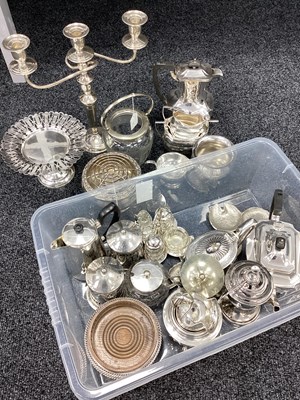 Lot 184 - A Quantity of Platedware, to include Pinder...
