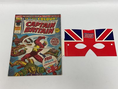 Lot 982 - Captain Britain #1 by Marvel UK. Key Issue...