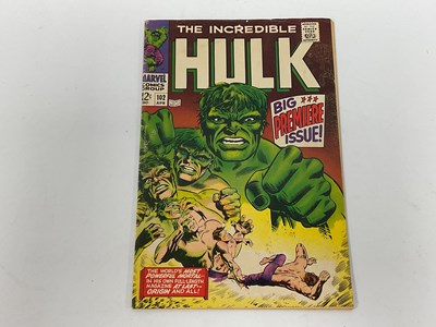 Lot 980 - Marvel The Incredible Hulk #102. Key Issue,...