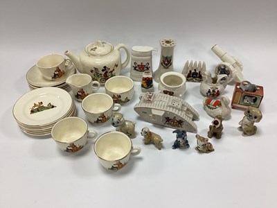Lot 1213 - Beswick Disney Themed Dolls Tea Set of 18...