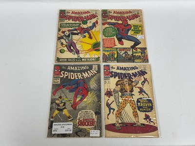 Lot 910 - Four The Amazing Spider-Man Comics by Marvel....