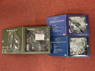 Lot 742 - Three 1:72 Scale Diecast Model Military...