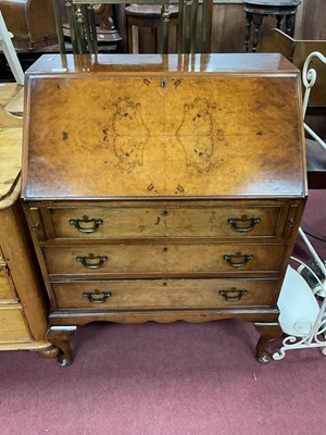 Lot 1541 - XX Century Walnut Bureau with a fall front...