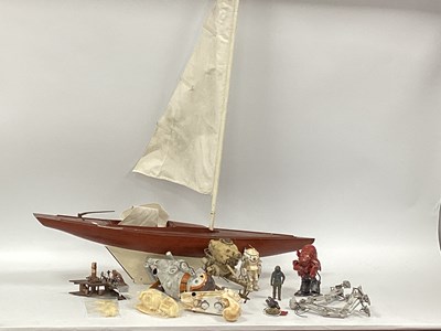 Lot 1103 - Scratch Built Pond Yacht 'Devil Octopus'...