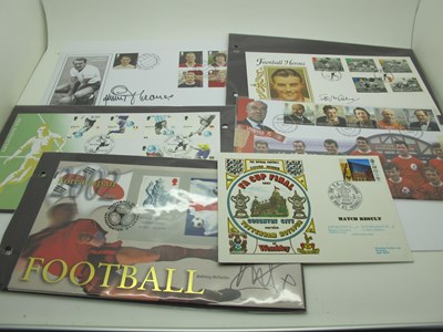 Lot 424 - Signed First Day covers - Jimmy Greaves, Stan...