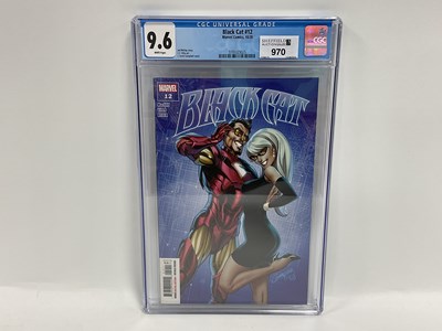 Lot 970 - Black Cat #12 by Marvel Comics. Graded 9.6 by...