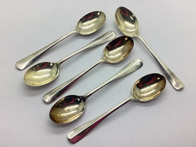 Lot 43 - Walker & Hall; A Set of Six Hallmarked Silver...