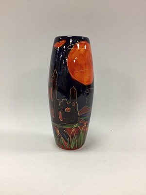 Lot 1254 - Anita Harris Whity Abbey by Moonlight Vase,...