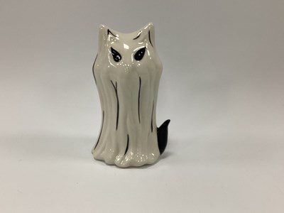 Lot 1178 - Lorna Bailey Ghost The Cat, 12.5cm tall.