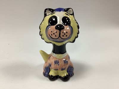 Lot 1289 - Lorna Bailey Muppet The Cat, 13cm tall.