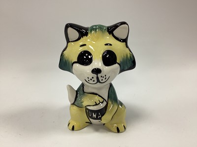 Lot 1302 - Lorna Bailey Tucker (Tuna) The Cat, 12.5cm tall.