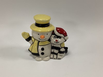 Lot 1176 - Lorna Bailey Best Friends (Snowman the Cat),...