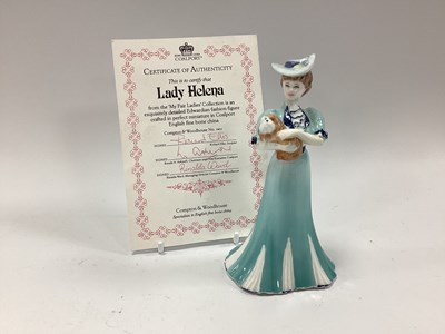 Lot 1255 - Coalport Lady Helen Figurine, from the 'My...