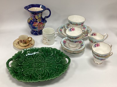 Lot 1197 - XIX Century Pottery Serving Platter, early XX...