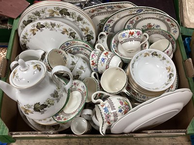 Lot 1130 - Copeland Spode 'Chinese Rose' part dinner...