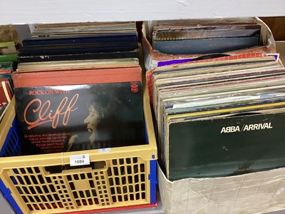 Lot 1084 - L.P and E.P Records - mixed genres Abba, Dire...