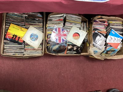 Lot 1358 - 45 RPM Records - mixed genres - John Lennon,...