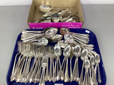 Lot 191 - A Collection of Flatware, to include Mappin &...