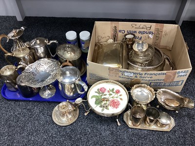 Lot 177 - A Quantity of Platedware, to include...