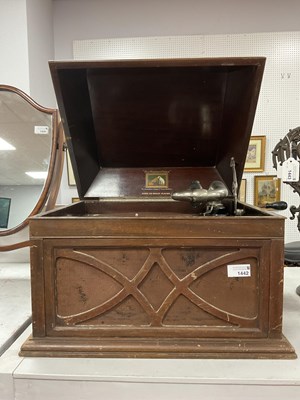 Lot 1442 - HMV Table Top Gramophone.